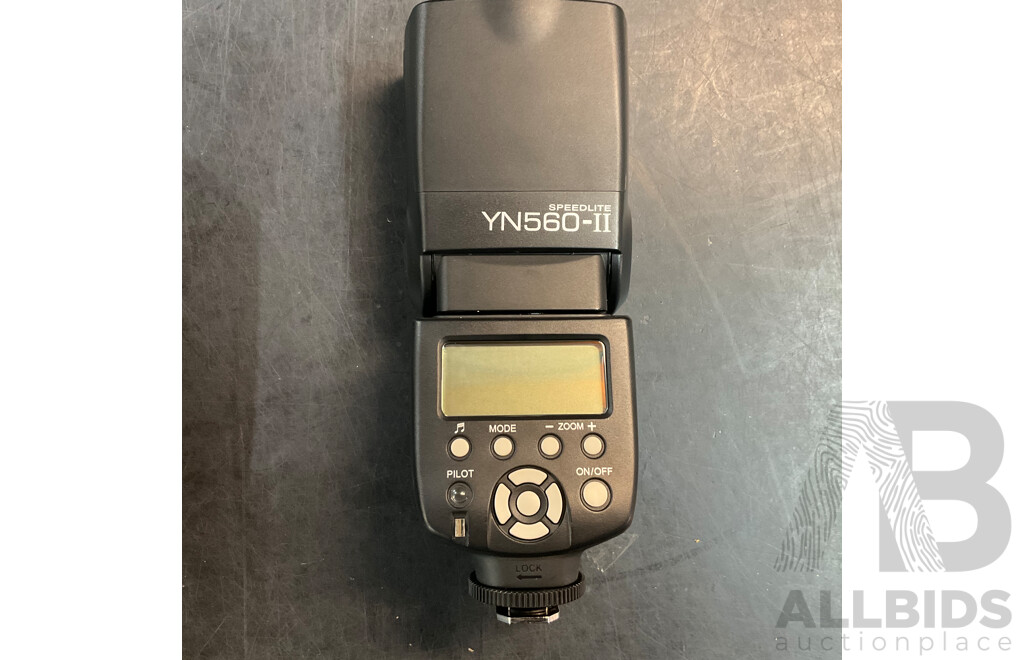 CANON 430EX II Flashlight & Yongnuo YN560 II for Canon