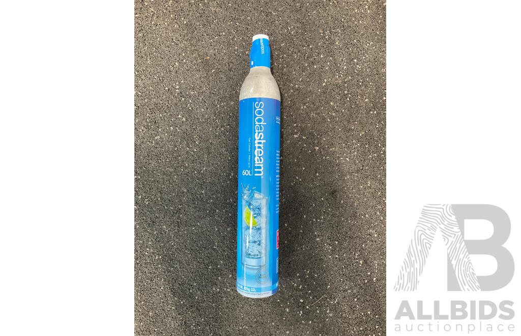 SodaStream 60L CO2 Swap and Go Exchange Cylinder - Lot of 6