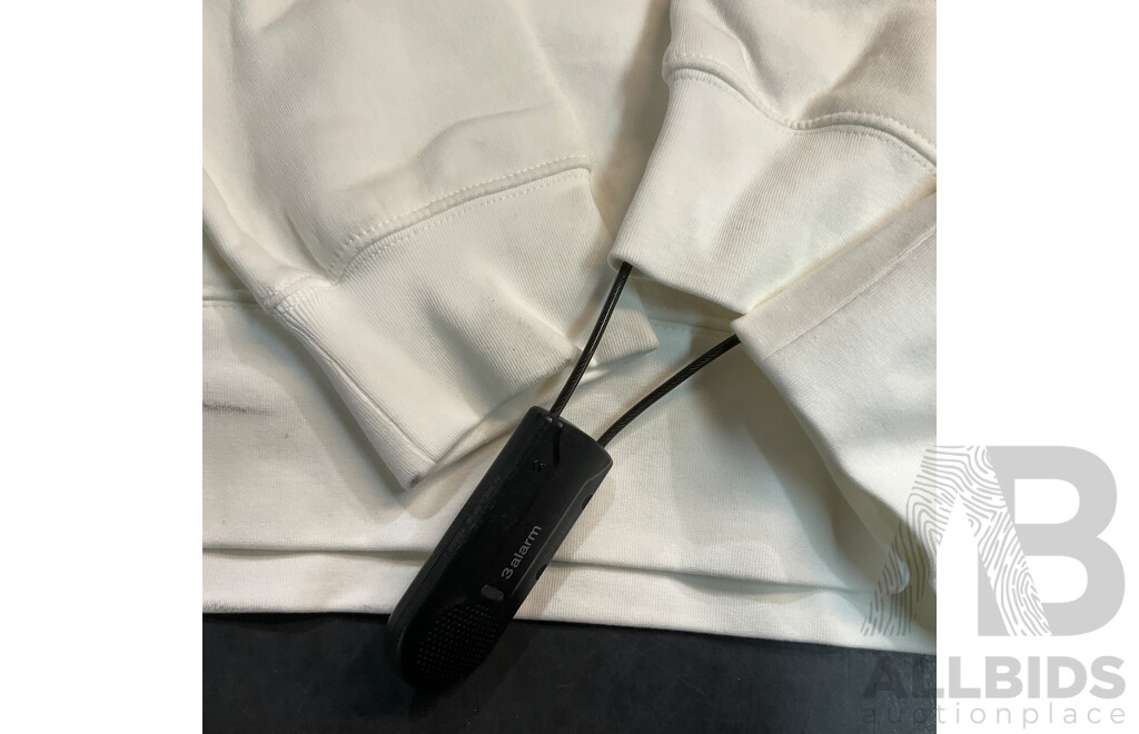 GANT Eggshell Hoodies - Size XL - White - RRP $ 249.00