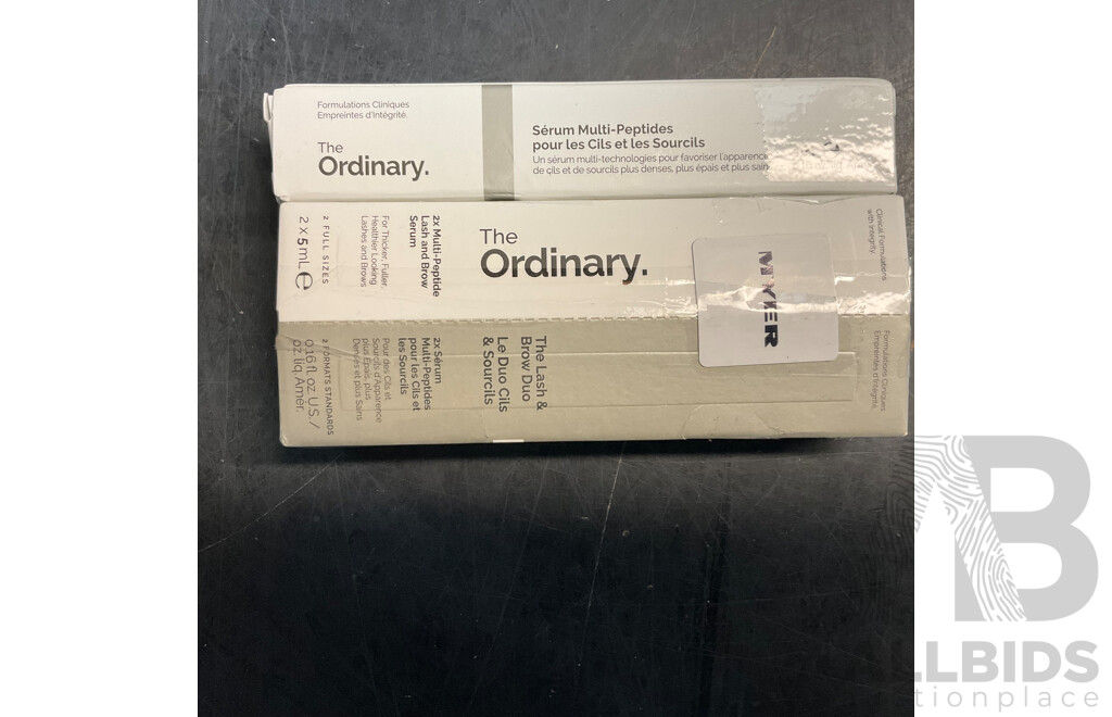 Assorted the Ordinary Cosmetics Items - Lot of 12