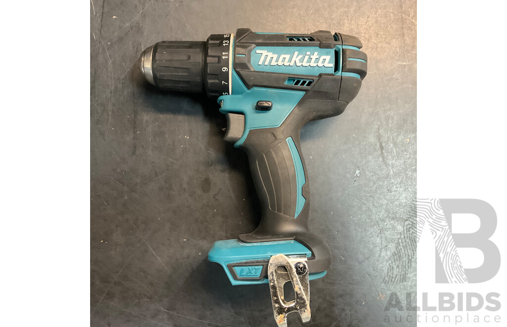 2x Makita Tool Box Contents DDF482 Driver Drill & Assorted Hardware, Screws and More