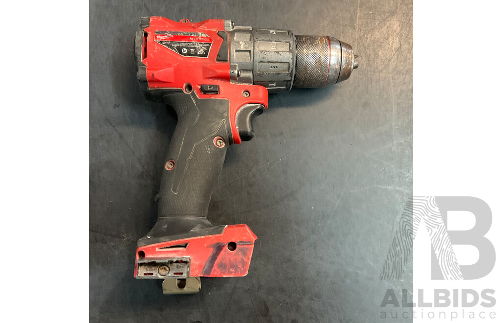 Assorted Milwaukee Tools Includs Rotary Hammer , Angle Grinder , Blower , Batteries & More - Lot of 9