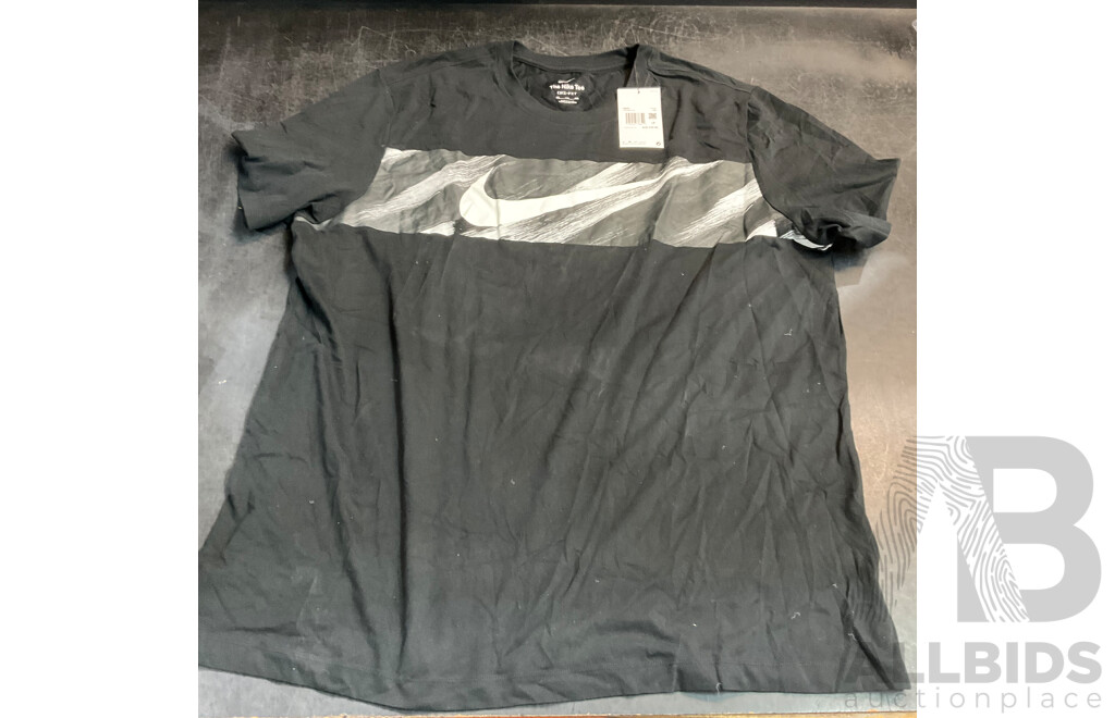 Decjuba Leanne Spliced Midi Dress Size S & Nike,Unit T-shirts Size 2XL,3XL - Lot of 4