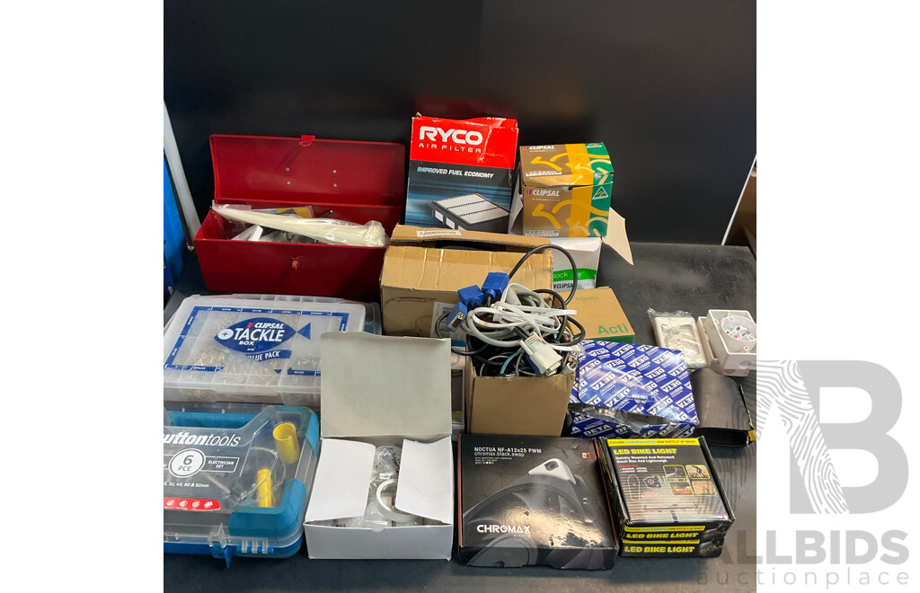 Assorted Tools, Parts, Gears