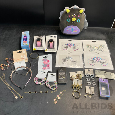 Squishmallows - Tetero & ANKO Kids' Watches & Assorted Jewelry & Household Items