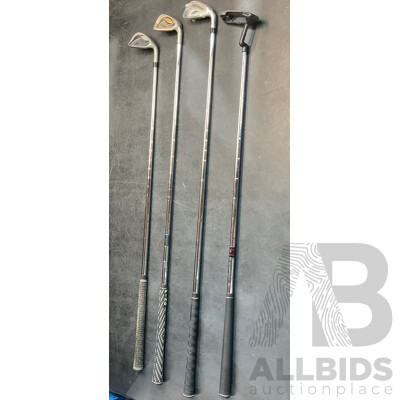 Assorted Clubs Includes Rapier, Ping - Lot of 4