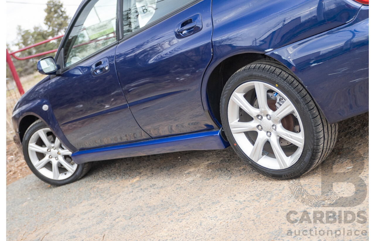 8/2001 Subaru Impreza WRX S (AWD) MY01 4d Sedan Regal Blue 2.0L