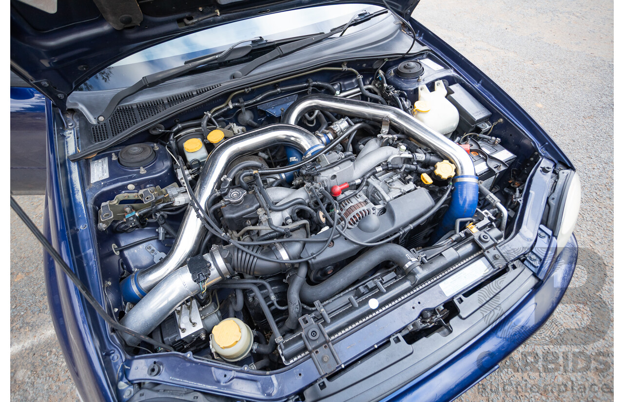 8/2001 Subaru Impreza WRX S (AWD) MY01 4d Sedan Regal Blue 2.0L
