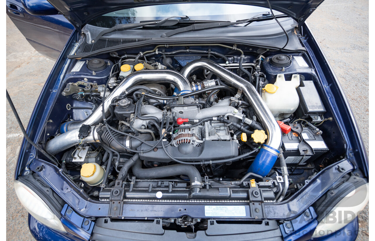 8/2001 Subaru Impreza WRX S (AWD) MY01 4d Sedan Regal Blue 2.0L