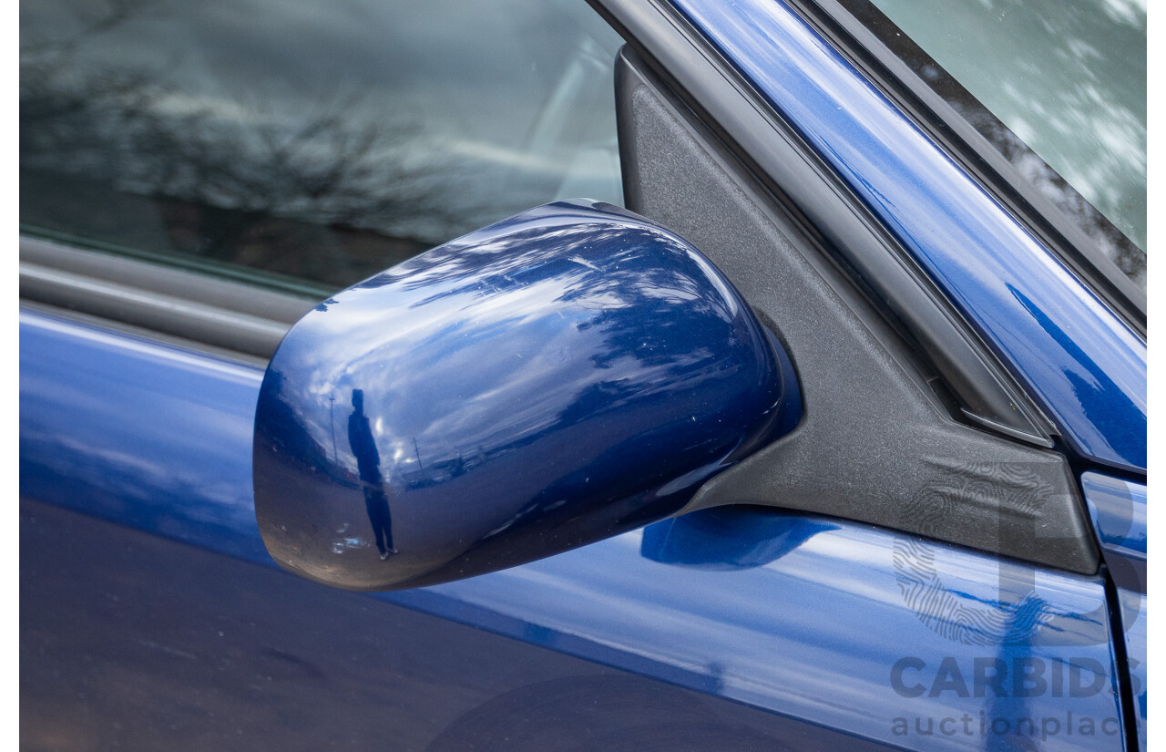 8/2001 Subaru Impreza WRX S (AWD) MY01 4d Sedan Regal Blue 2.0L