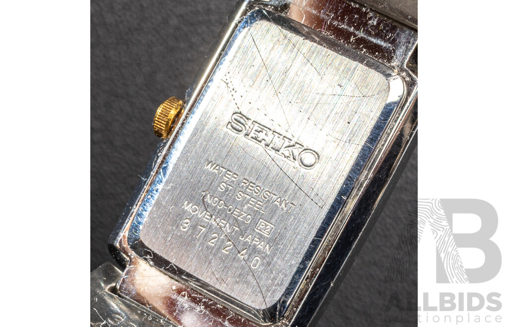 Seiko Vintage Ladies Dress Watch, 1N00-0EZ0, with Original Booklet