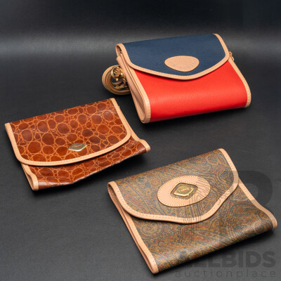 I Santi Interchangable Crossbody Bag with (3) Designs, Made in Italy, as New