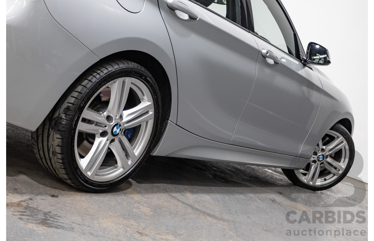 8/2013 Bmw 118i F20 m-Sport pack MY13 5d Hatchback Glacier Silver Turbo 1.6L