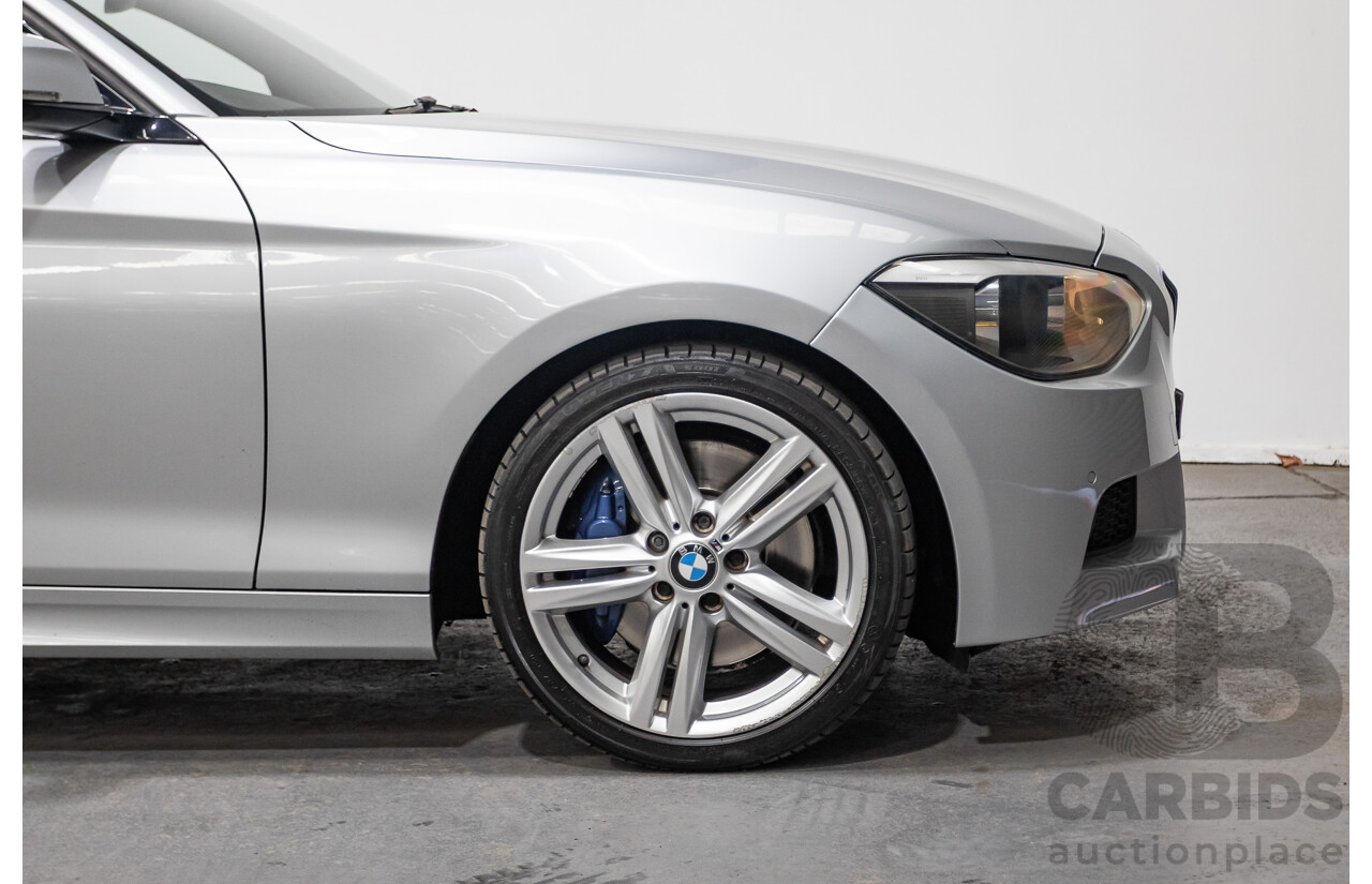 8/2013 Bmw 118i F20 m-Sport pack MY13 5d Hatchback Glacier Silver Turbo 1.6L