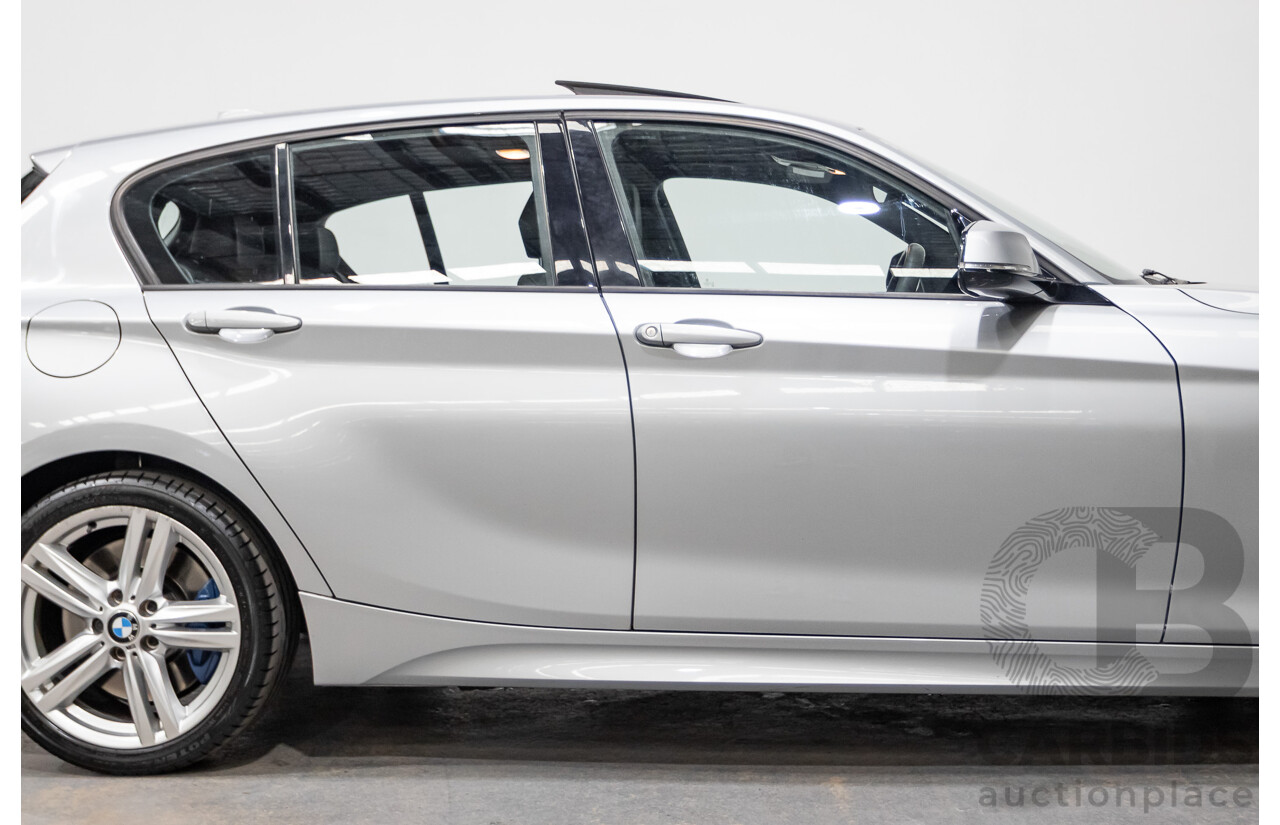 8/2013 Bmw 118i F20 m-Sport pack MY13 5d Hatchback Glacier Silver Turbo 1.6L