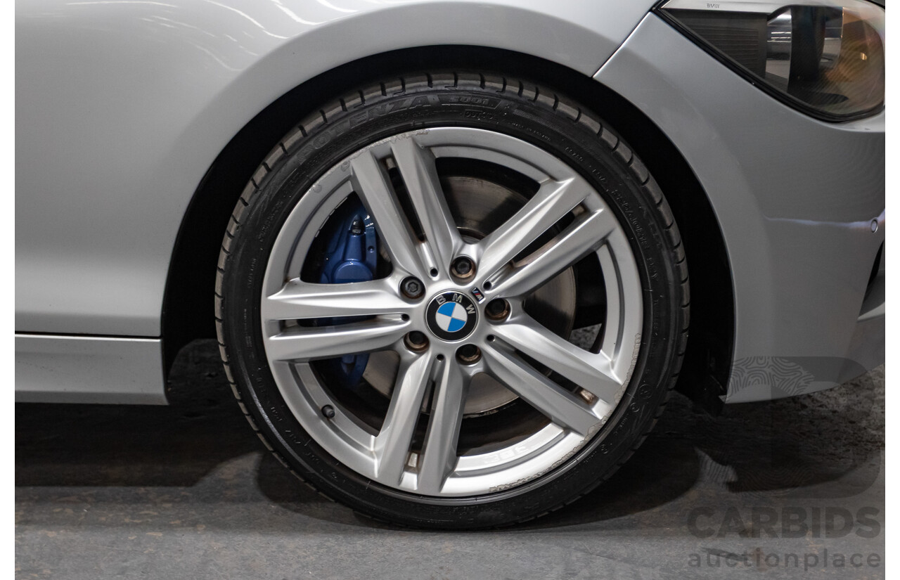 8/2013 Bmw 118i F20 m-Sport pack MY13 5d Hatchback Glacier Silver Turbo 1.6L