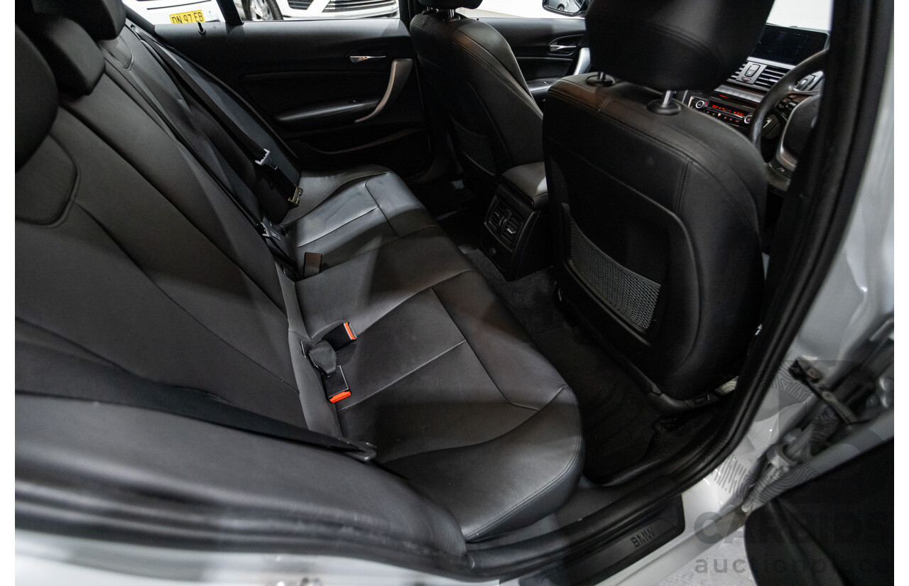 8/2013 Bmw 118i F20 m-Sport pack MY13 5d Hatchback Glacier Silver Turbo 1.6L