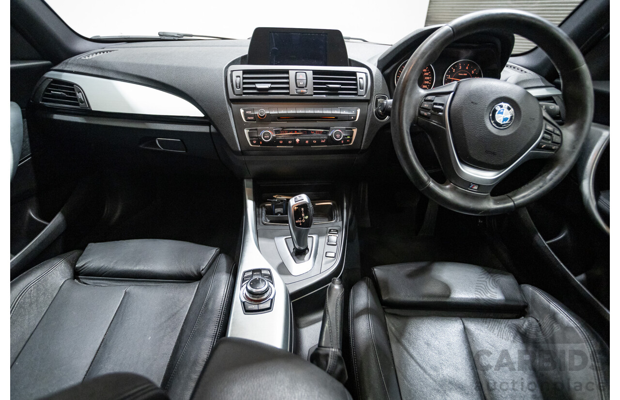 8/2013 Bmw 118i F20 m-Sport pack MY13 5d Hatchback Glacier Silver Turbo 1.6L