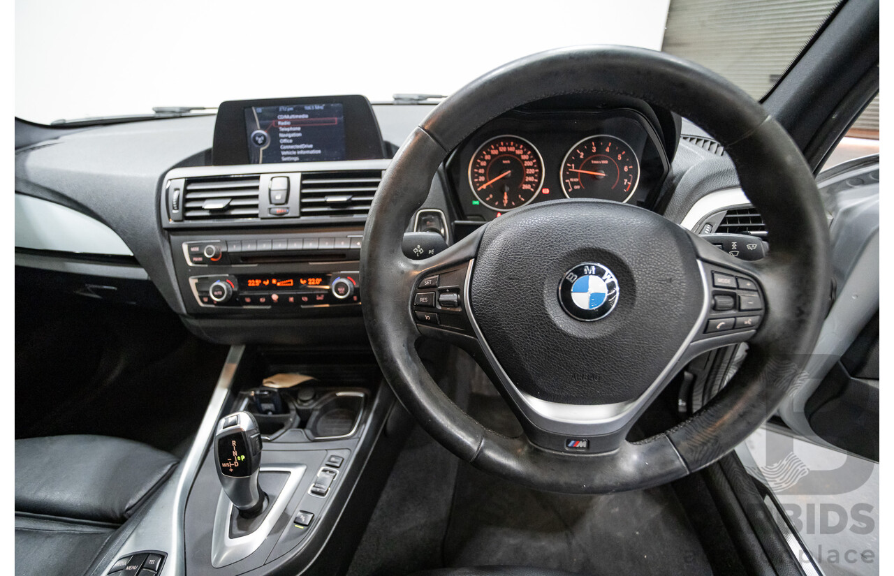 8/2013 Bmw 118i F20 m-Sport pack MY13 5d Hatchback Glacier Silver Turbo 1.6L