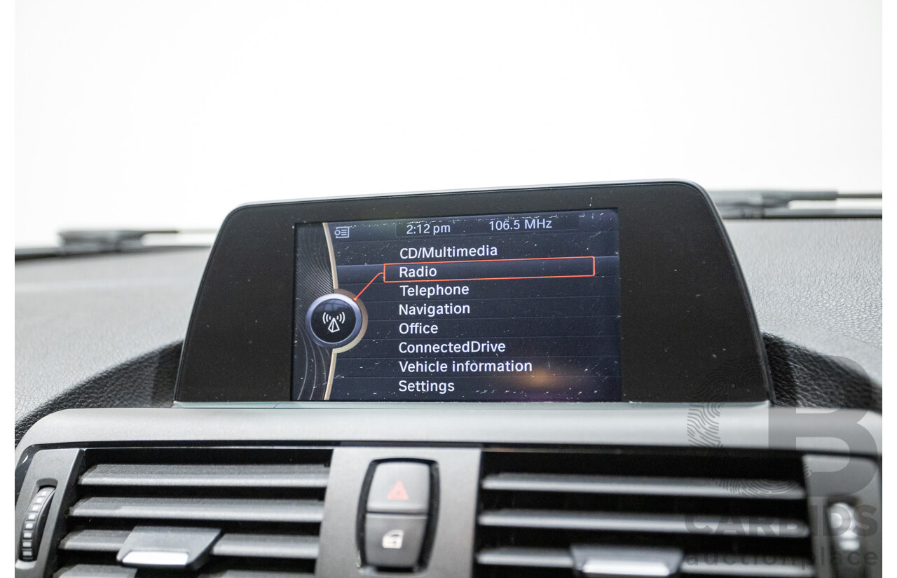8/2013 Bmw 118i F20 m-Sport pack MY13 5d Hatchback Glacier Silver Turbo 1.6L