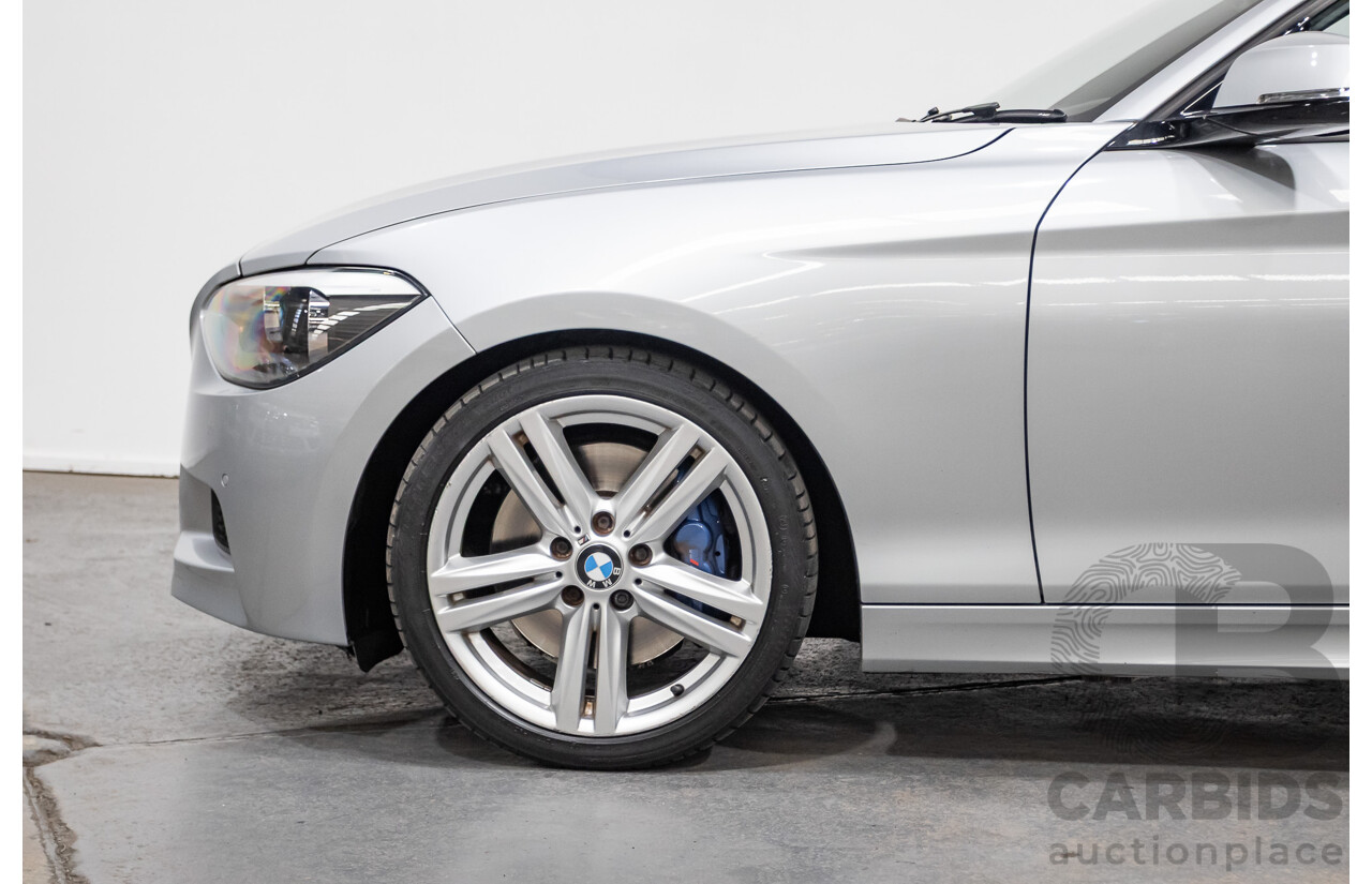8/2013 Bmw 118i F20 m-Sport pack MY13 5d Hatchback Glacier Silver Turbo 1.6L