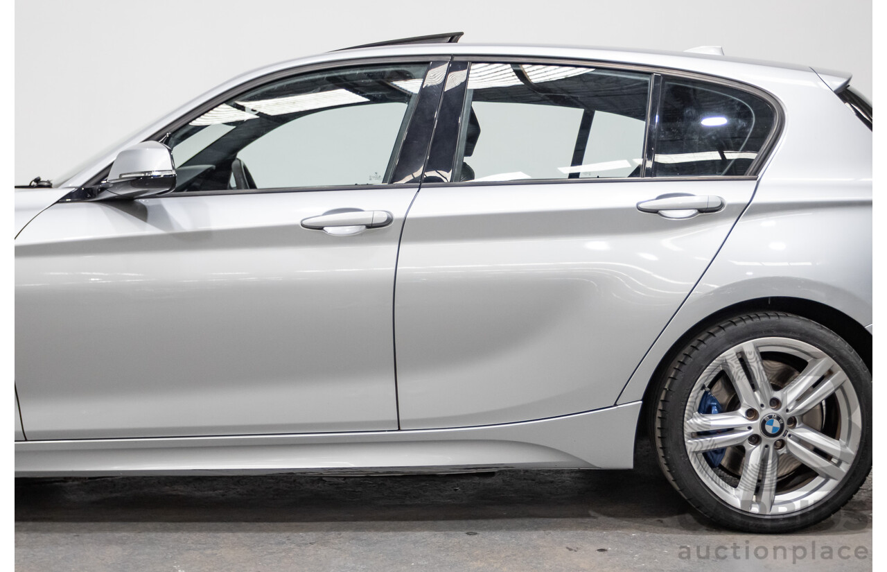 8/2013 Bmw 118i F20 m-Sport pack MY13 5d Hatchback Glacier Silver Turbo 1.6L