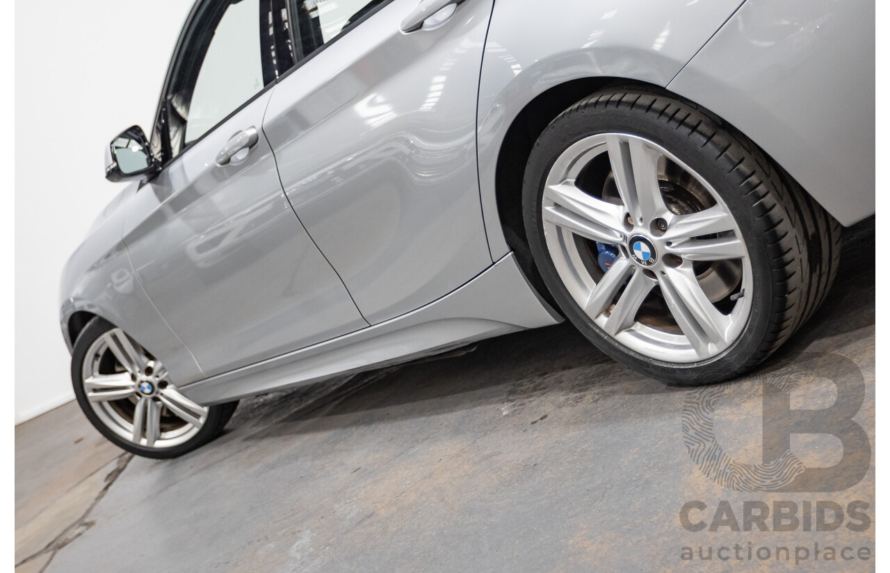 8/2013 Bmw 118i F20 m-Sport pack MY13 5d Hatchback Glacier Silver Turbo 1.6L