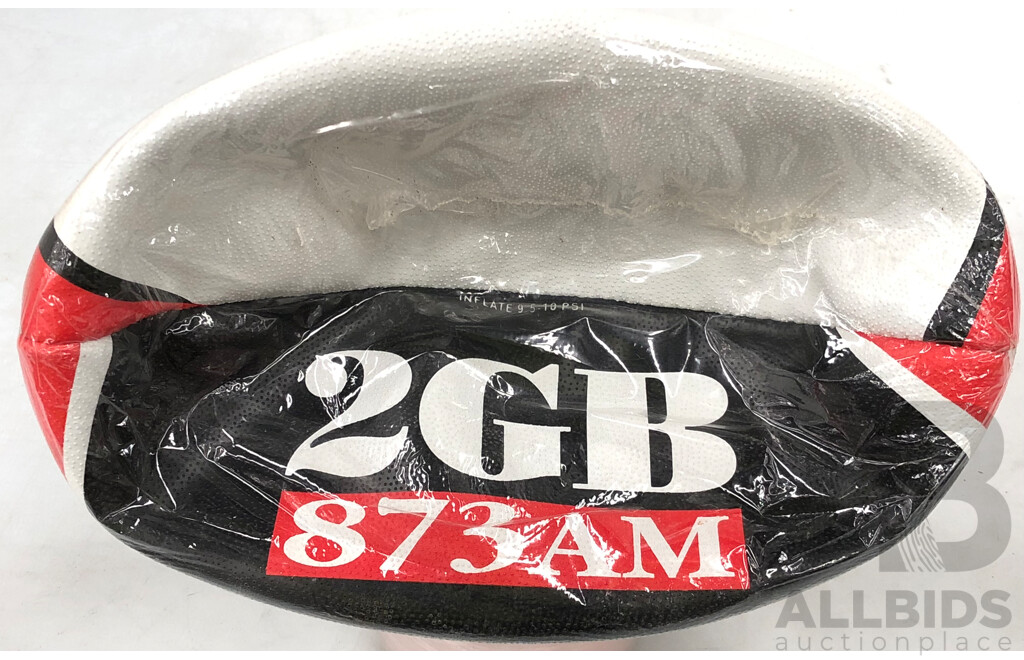 2GB Ray Hadley's Continuous Call Team 25 Years Souvenir Football