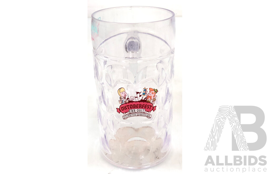 2017 Oktoberfest Plastic Stein(Queanbeyan Showgrounds)