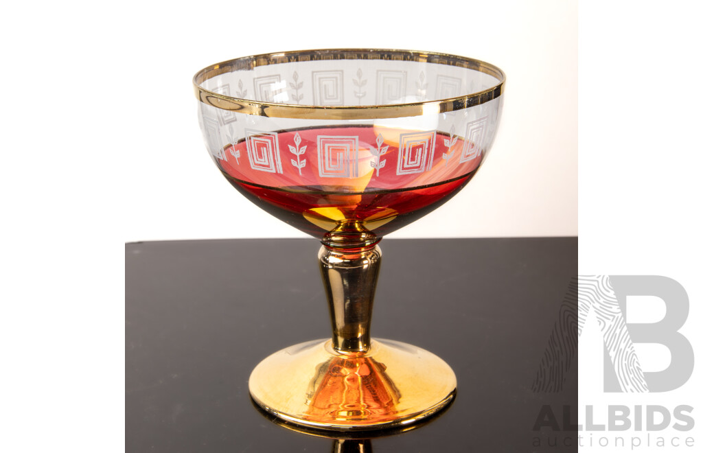 Collection Retro Champagne Coupe Sets