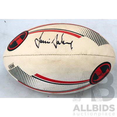 Canberra Raiders Laurie Daley Signed Bunnings Football