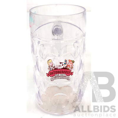 2017 Oktoberfest Plastic Stein(Queanbeyan Showgrounds)