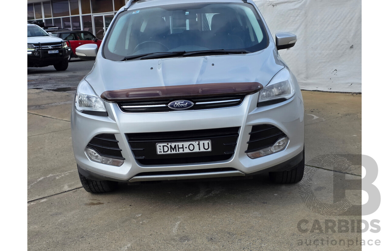 6/2013 Ford Kuga Ambiente (AWD) TF 4d Wagon Moondust Silver Turbo 1.6L