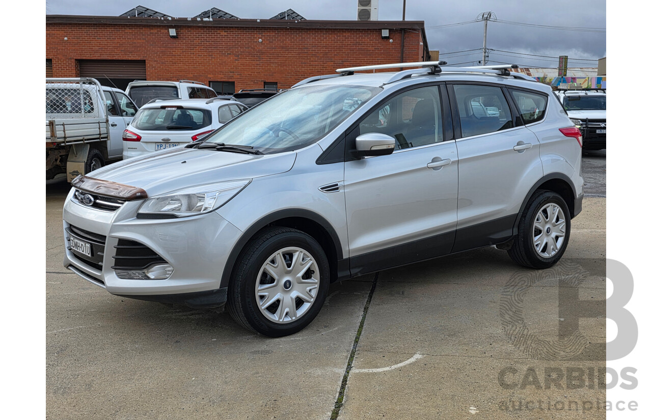 6/2013 Ford Kuga Ambiente (AWD) TF 4d Wagon Moondust Silver Turbo 1.6L