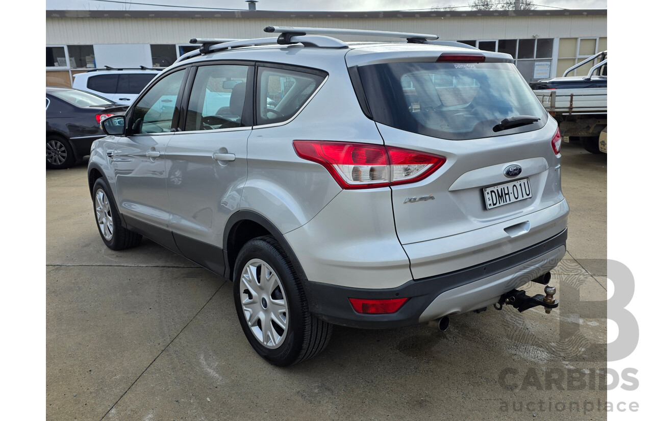 6/2013 Ford Kuga Ambiente (AWD) TF 4d Wagon Moondust Silver Turbo 1.6L