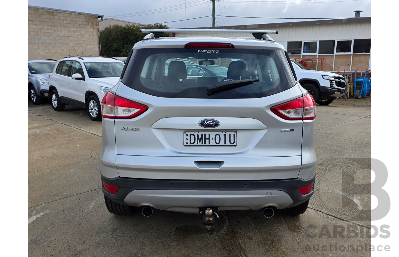 6/2013 Ford Kuga Ambiente (AWD) TF 4d Wagon Moondust Silver Turbo 1.6L