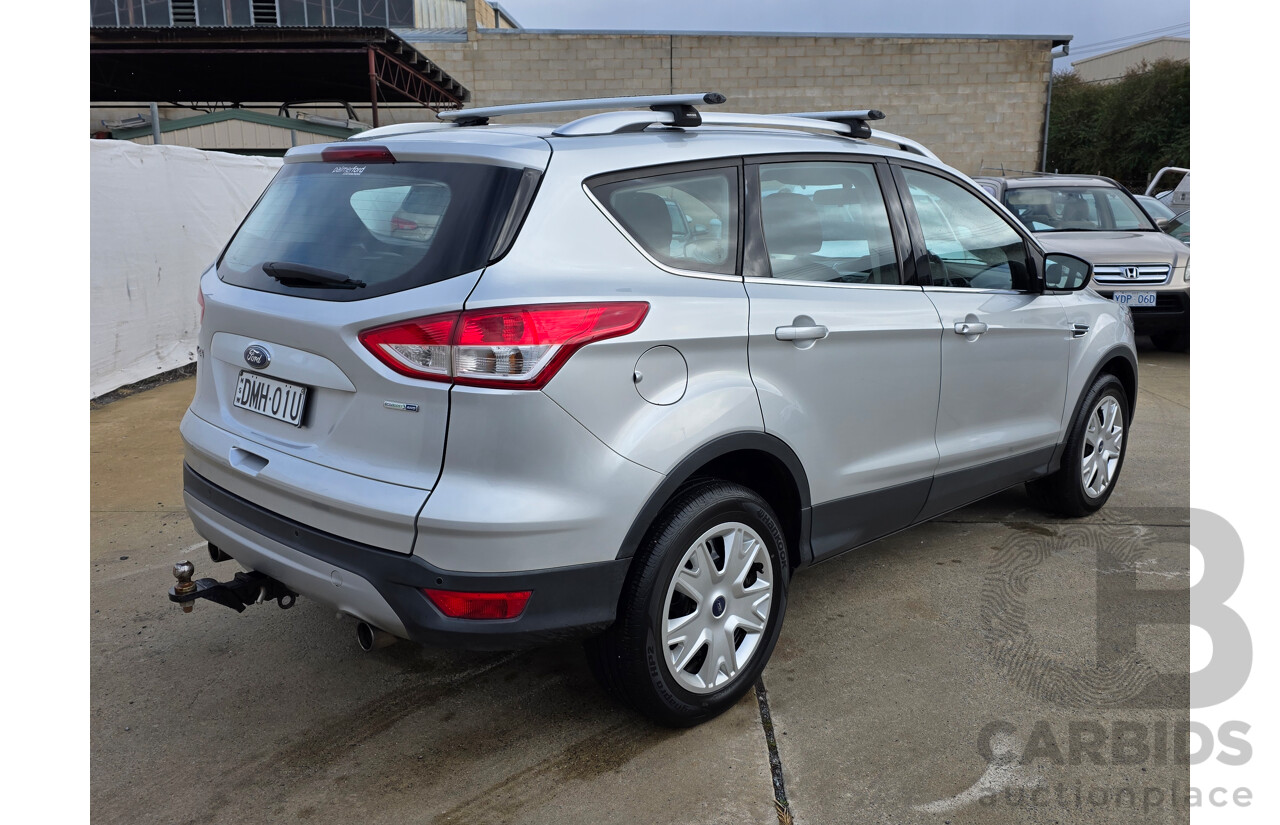 6/2013 Ford Kuga Ambiente (AWD) TF 4d Wagon Moondust Silver Turbo 1.6L