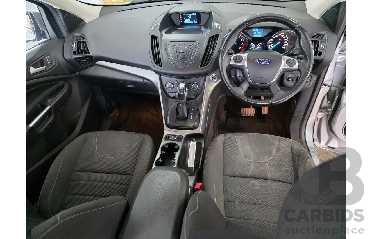 6/2013 Ford Kuga Ambiente (AWD) TF 4d Wagon Moondust Silver Turbo 1.6L