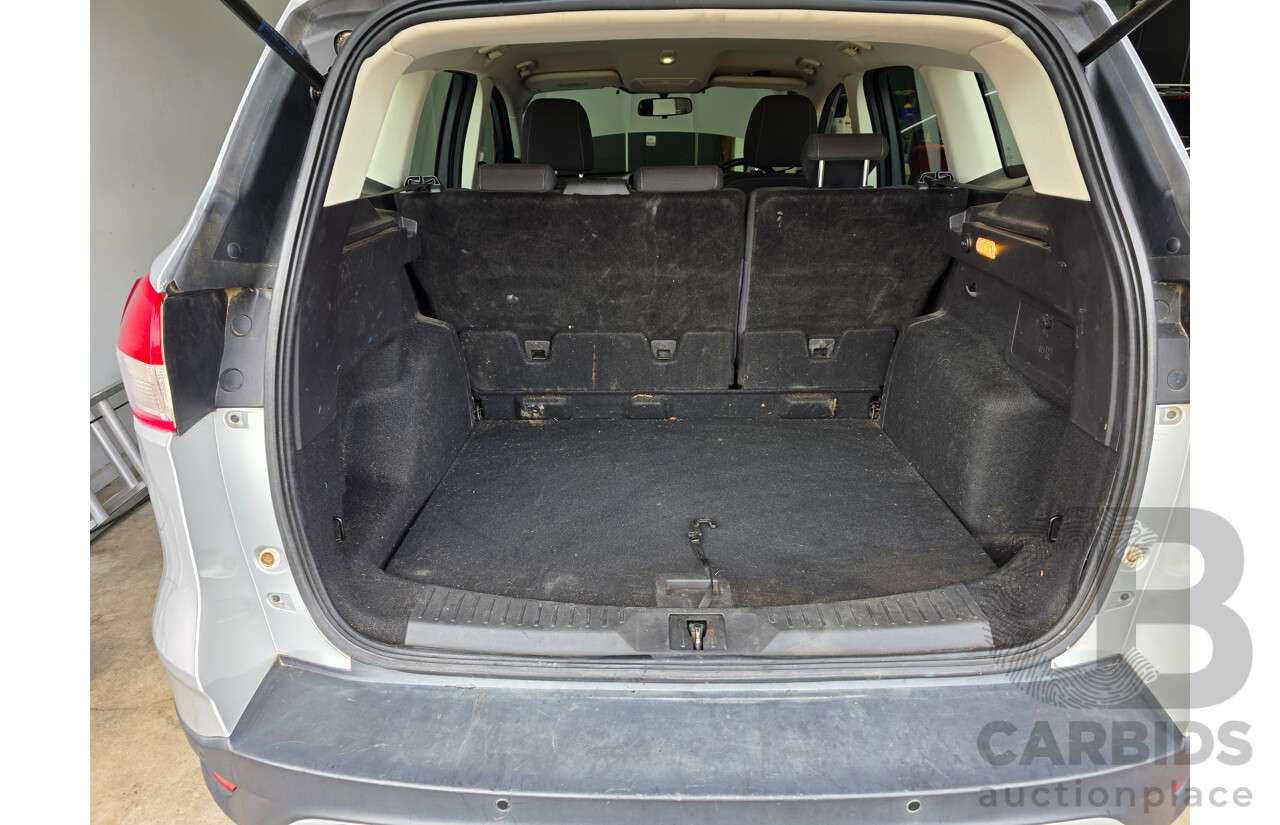 6/2013 Ford Kuga Ambiente (AWD) TF 4d Wagon Moondust Silver Turbo 1.6L