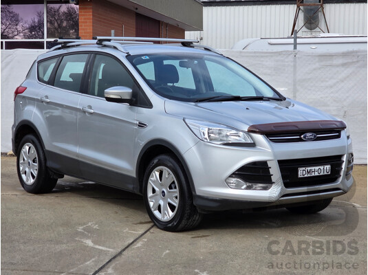 6/2013 Ford Kuga Ambiente (AWD) TF 4d Wagon Moondust Silver Turbo 1.6L
