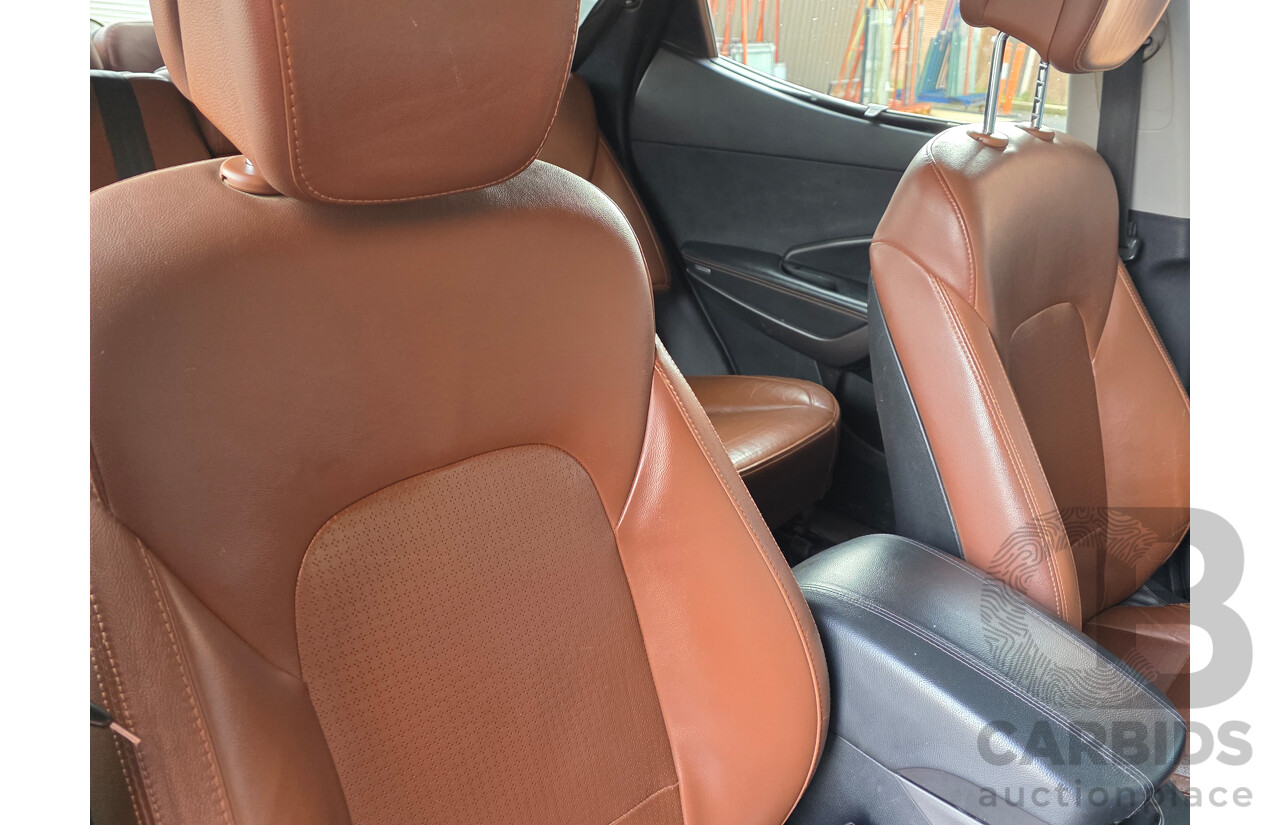 11/2012 Hyundai Santa Fe Highlander CRDi (4x4) CM MY12 4d Wagon Brown Turbo Diesel 2.2L - 7 seats