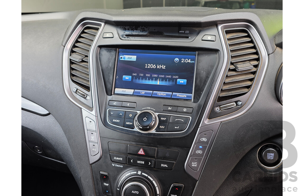 11/2012 Hyundai Santa Fe Highlander CRDi (4x4) CM MY12 4d Wagon Brown Turbo Diesel 2.2L - 7 seats