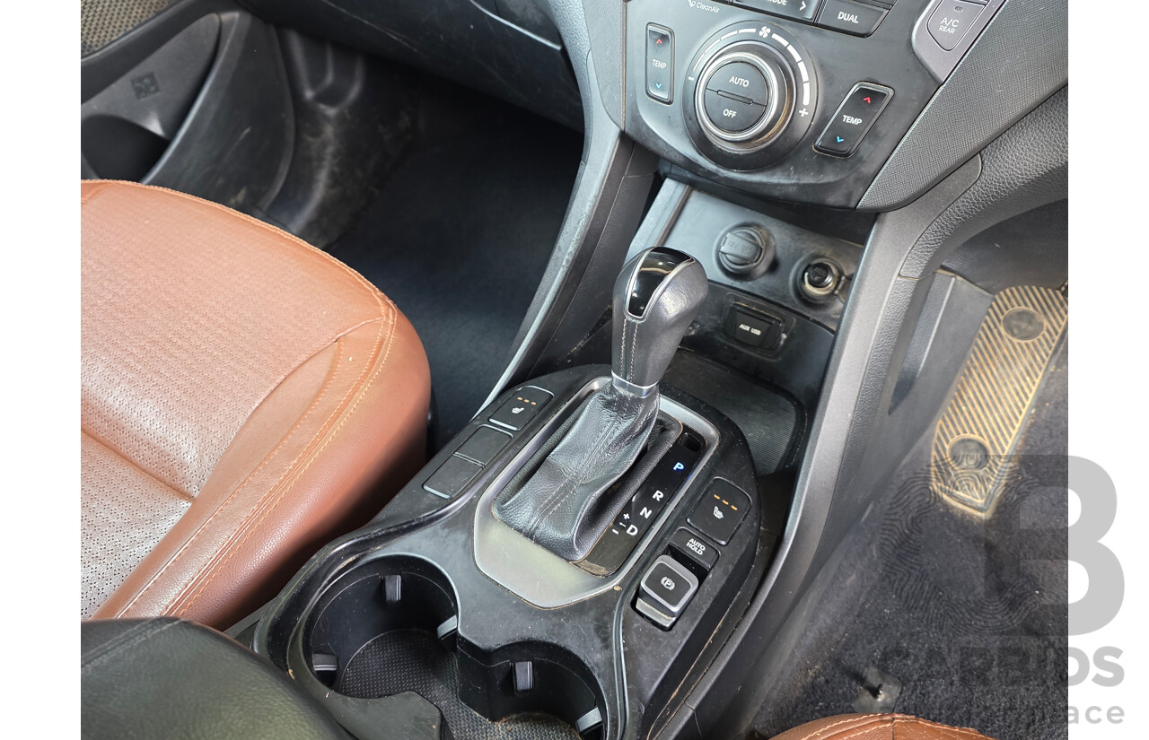 11/2012 Hyundai Santa Fe Highlander CRDi (4x4) CM MY12 4d Wagon Brown Turbo Diesel 2.2L - 7 seats