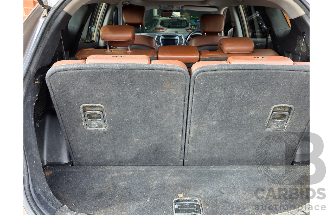 11/2012 Hyundai Santa Fe Highlander CRDi (4x4) CM MY12 4d Wagon Brown Turbo Diesel 2.2L - 7 seats
