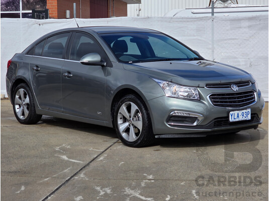 1/2016 Holden Cruze Z-Series JH 4d Sedan Grey 1.8L