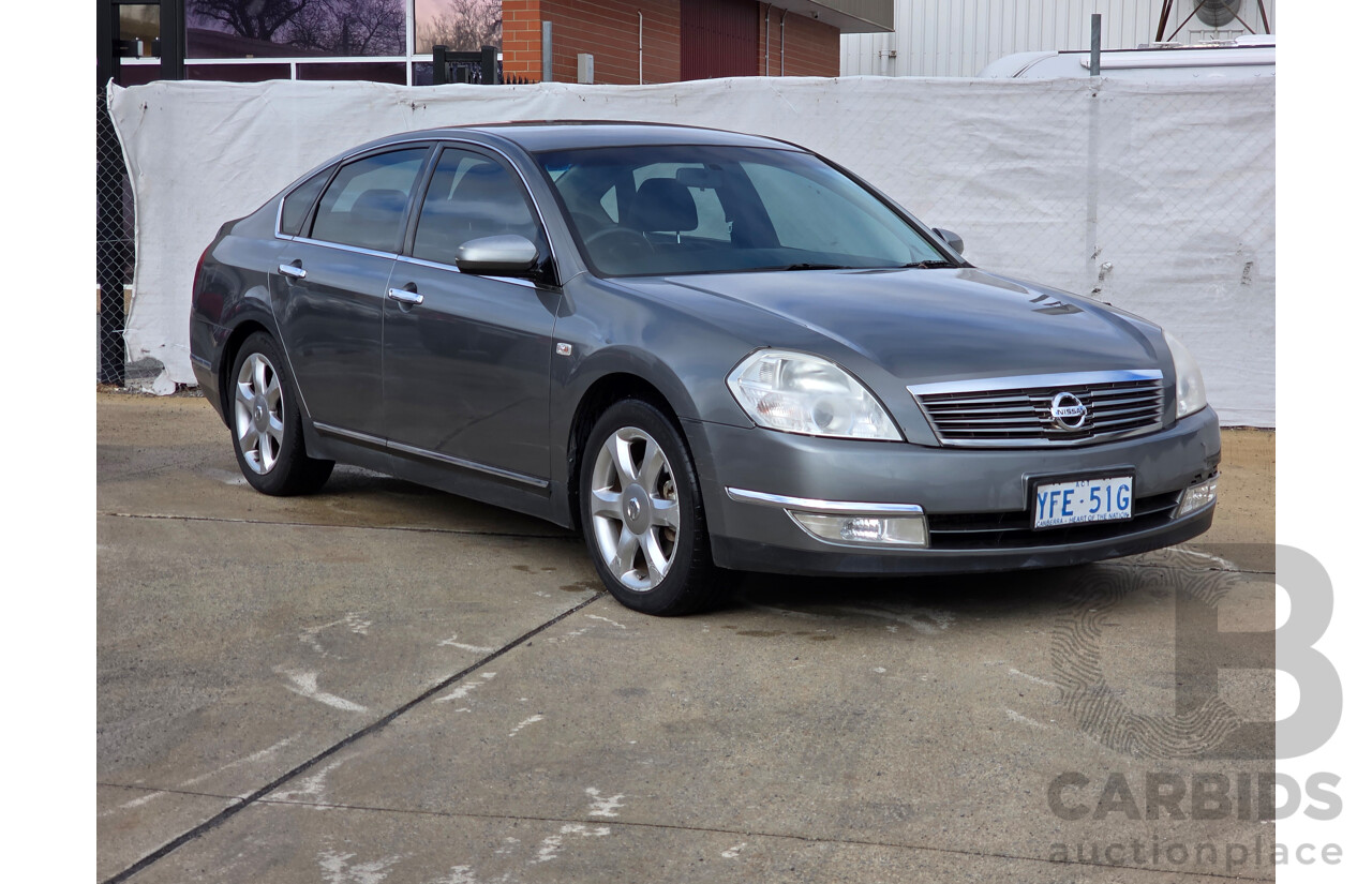 10/2007 Nissan Maxima ST-L J31 MY06 4d Sedan Grey 3.5L