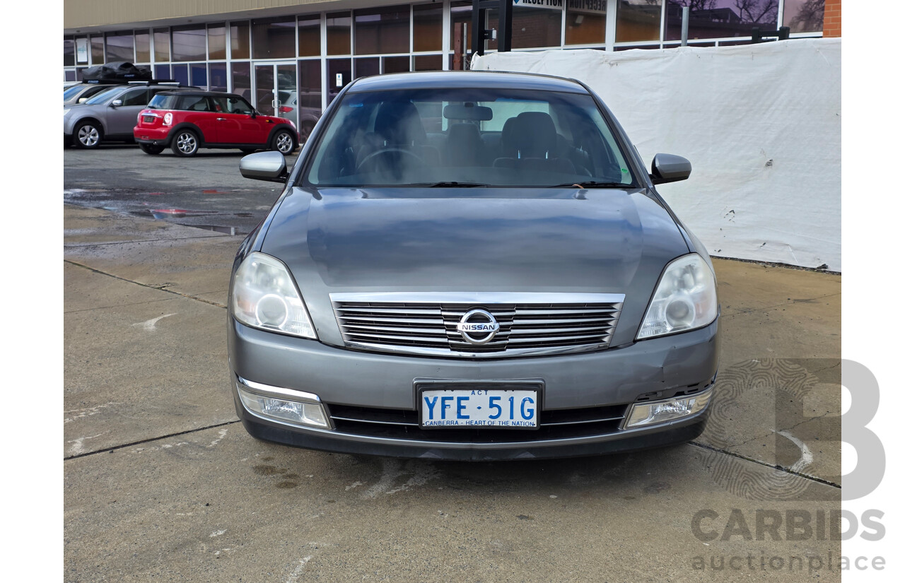 10/2007 Nissan Maxima ST-L J31 MY06 4d Sedan Grey 3.5L