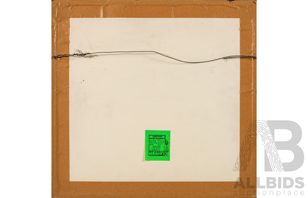 Noel Counihan, (20th Century, Australian, 1913-1986), Sleeping, Charcoal, Coloured Chalk & Wash, 40 x 42 cm (frame)