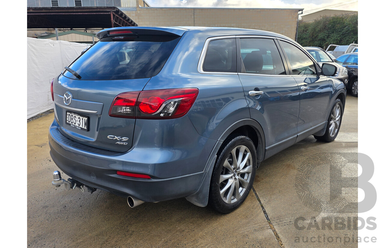 11/2015 Mazda CX-9 Luxury (AWD) 4d Wagon Blue 3.7L - 7 seats
