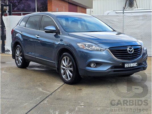 11/2015 Mazda CX-9 Luxury (AWD) 4d Wagon Blue 3.7L - 7 seats